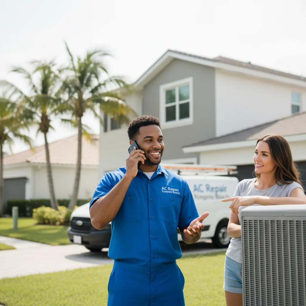 AC Repair Pompano Beach customer support in Hartshorne